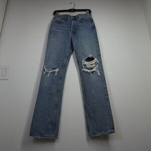 AGOLDE Lana High Rise Vintage Straight Jeans Size 24